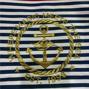 Disney Cruise Line “Where Magic Meets the Seas” Nautical Tote Bag